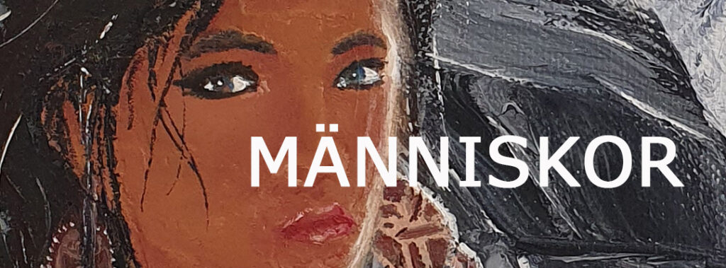 Människor är ett evigt motiv, de bär så många uttryck, rörelser och hemligheter. Konstnär Annelie Brun